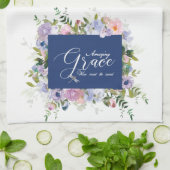 Prachtige gratie bloem theedoek (Gevouwen)