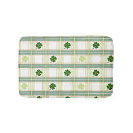 Prachtige Green Shamrock Pset Badmat