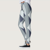 Prachtige Grey Fade Abstract Leggings (Links)