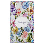 Prachtige grillige bloem klein cadeauzakje (Voorkant)