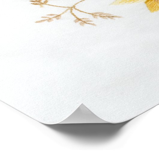 Prachtige grote afdrukken poster (Hoek)