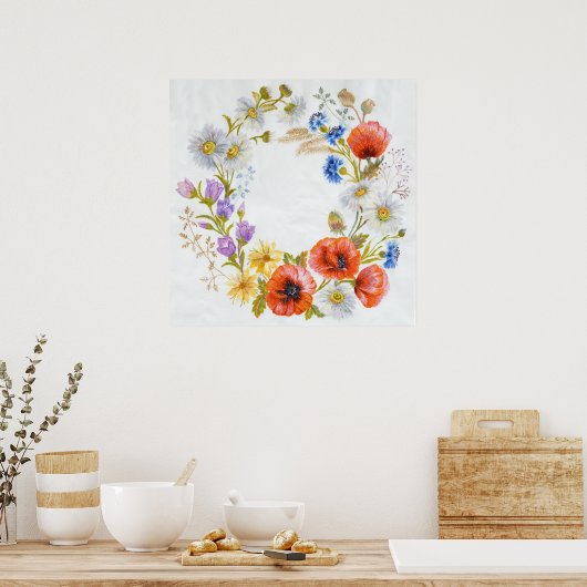 Prachtige grote afdrukken poster (Keuken)