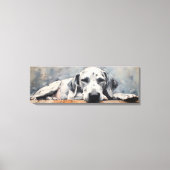 Prachtige Grote Deen Hond Canvas Afdruk (Voorkant)