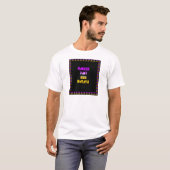 Prachtige Hakuna Matata Art Print T-shirt (Voorkant volledig)