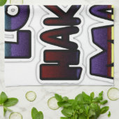 Prachtige Hakuna Matata Art Print Theedoek (Gevouwen)