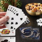 Prachtige halve maan pokerkaarten (Insitu)