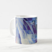 Prachtige handbekerbeker koffiemok (Voorkant links)