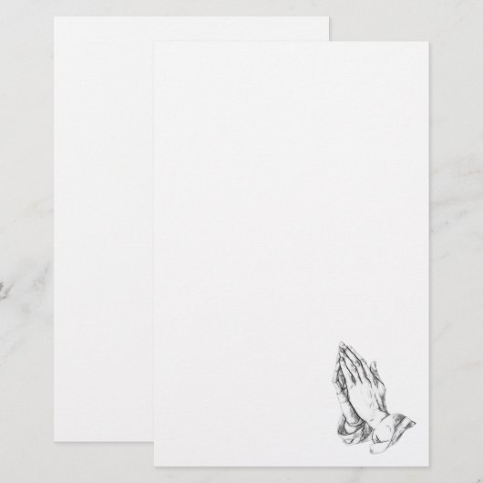 Prachtige handen briefpapier (Voorkant / Achterkant)