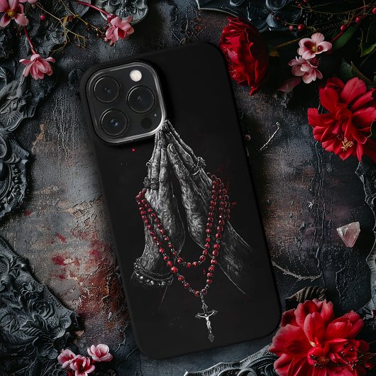 Prachtige handen gotisch iPhone hoesje