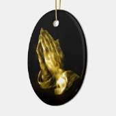 Prachtige handen keramisch ornament (Links)