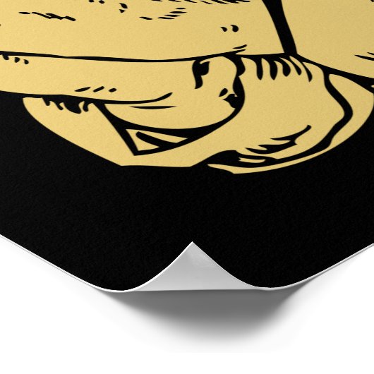 Prachtige handen poster (Hoek)