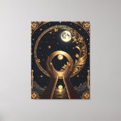 Prachtige handen schilderen canvas afdruk (Voorkant)