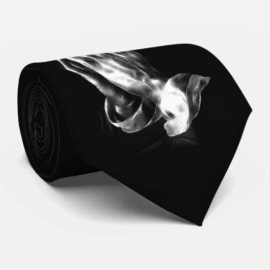 Prachtige handen stropdas (Opgerold)