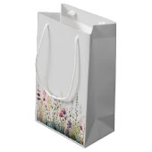 Prachtige handgeschilderde Ceylon Rozen vlinder Klein Cadeauzakje (Achterkant Gekanteld)