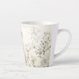 Prachtige handgeschilderde grote Indiase bustardvo Latte Mok