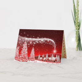 Prachtige HD-Afbeelding kerstKaart Feestdagen Kaart