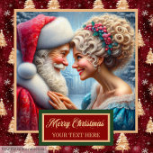 Prachtige heer en mevrouw Claus Cranberry Badhandd Bad Handdoek