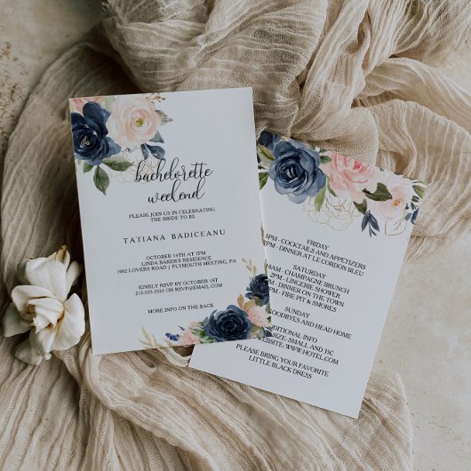 Prachtige Herfst bloemenvrijgezellenweekend Kaart