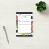 Prachtige Herfst Bouquet - Aangepaste naam om lijs Post-it® Notes (Kantoor)