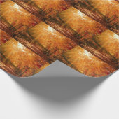 Prachtige herfst cadeaupapier (Hoek)