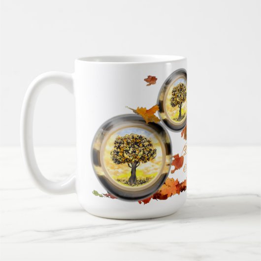 Prachtige herfst Classic Mok (Links)