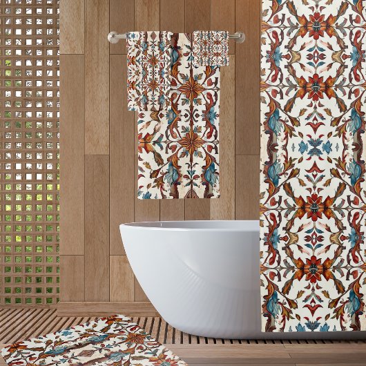 Prachtige Herfst en blauw Badmat