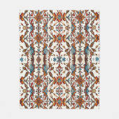 Prachtige Herfst en blauw Fleece Deken (Voorkant)