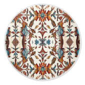 Prachtige Herfst en blauw Keramische Knop (Voorkant)