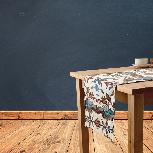 Prachtige Herfst en blauw Korte Tafelloper