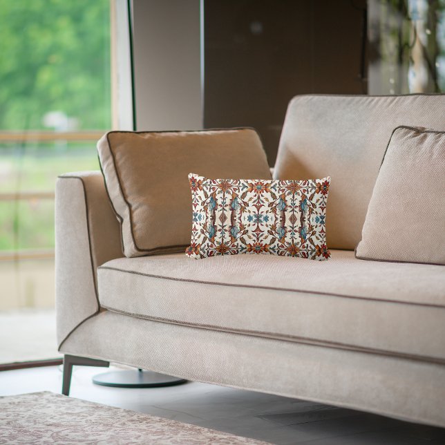 Prachtige Herfst en blauw Kussen (Creator heeft geüpload)