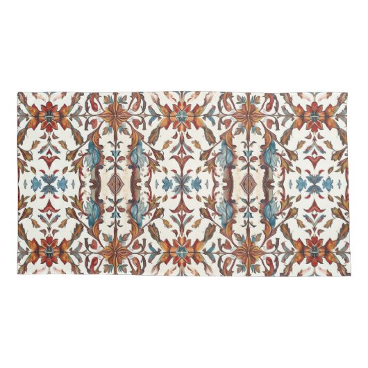 Prachtige Herfst en blauw Kussensloop (Achterkant)