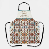 Prachtige Herfst en blauw  Schort (Voorkant)