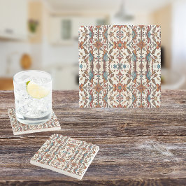 Prachtige Herfst en blauw Stenen Onderzetter