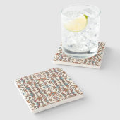 Prachtige Herfst en blauw Stenen Onderzetter (Zijkant)