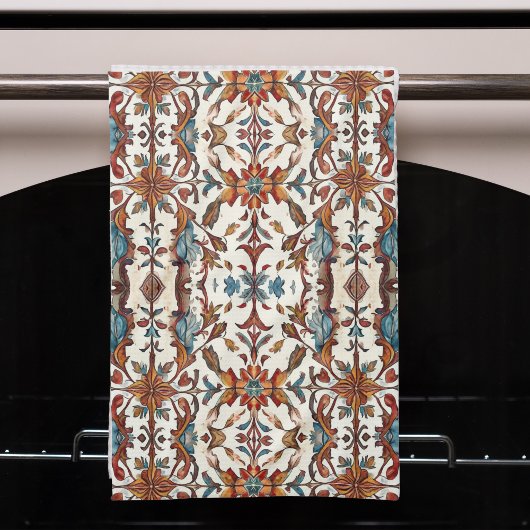 Prachtige Herfst en blauw Theedoek