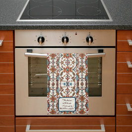 Prachtige Herfst en blauw  Theedoek