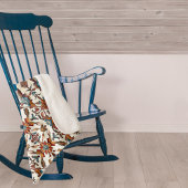 Prachtige Herfst en blauwe Sherpa deken