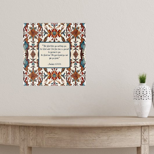 Prachtige Herfst en Blue Blessing Poster