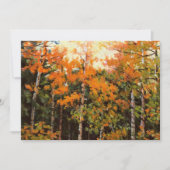 Prachtige herfst Esdoorns Schilderij Colorado (Voorkant)
