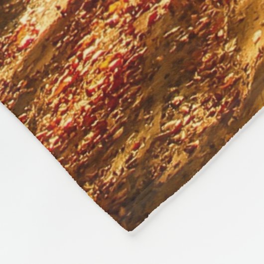 Prachtige herfst fleece deken (Hoek)