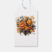 Prachtige Herfst Floral Cadeaulabel (Voorkant)
