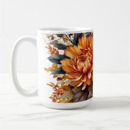 Prachtige Herfst Floral Koffiemok