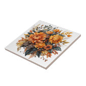 Prachtige Herfst Floral Tegeltje (Zijkant)