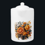 Prachtige Herfst Floral Theepot<br><div class="desc">Prachtige Herfst Floral theepot Huis & Wonen > Keuken & Dineren > Drinkware > Theepotten</div>