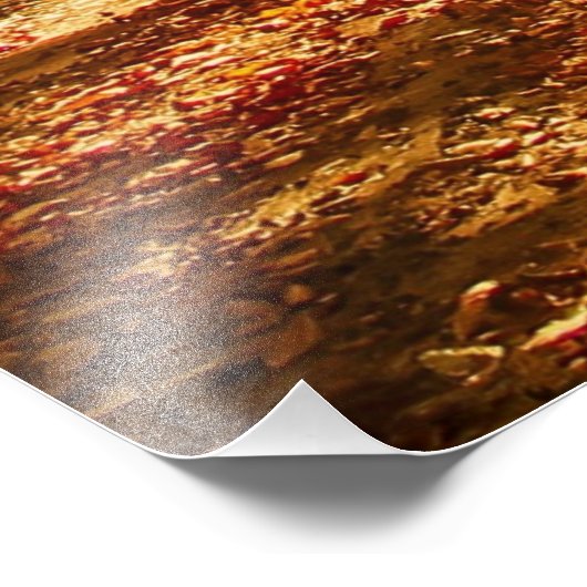 Prachtige herfst foto afdruk (Hoek)