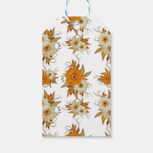 Prachtige Herfst Gift Label Cadeaulabel (Achterkant)