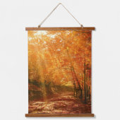 Prachtige herfst hangend wandkleed (Voorkant)