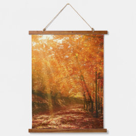 Prachtige herfst hangend wandkleed