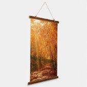 Prachtige herfst hangend wandkleed (Gebogen)