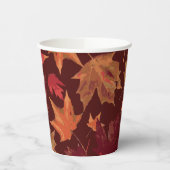 Prachtige Herfst herfst bladeren partij decor Papieren Bekers (Links)